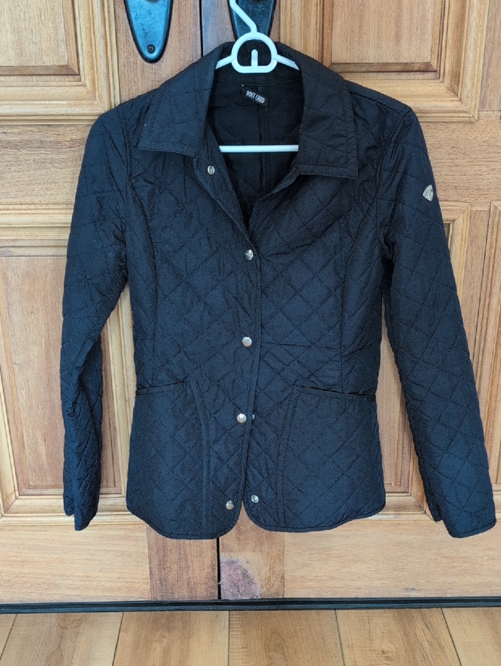 Post Card Quilted Light Weight Women's Jacket